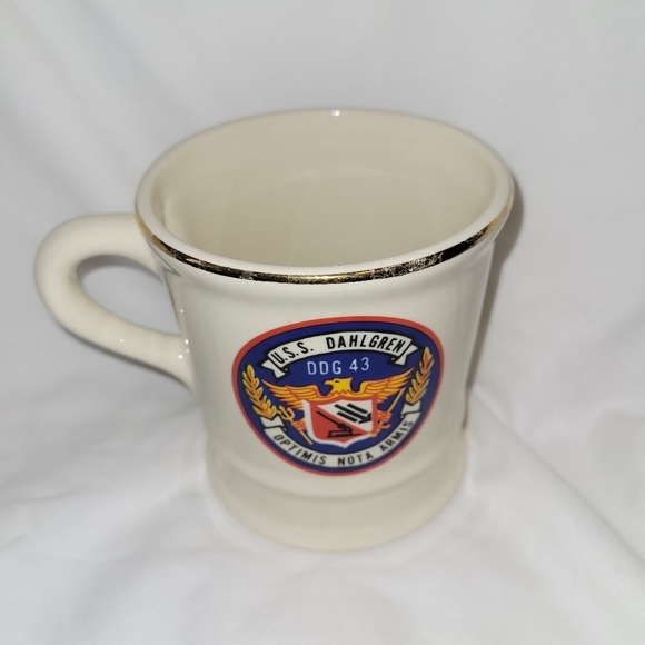 Vintage USS Dahlgren DDG-43 Navy Mug with "Toni’s" Name. - Picture 5 of 5
